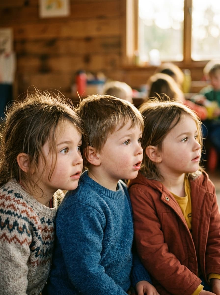 Children at an HCRA rehabilitation center